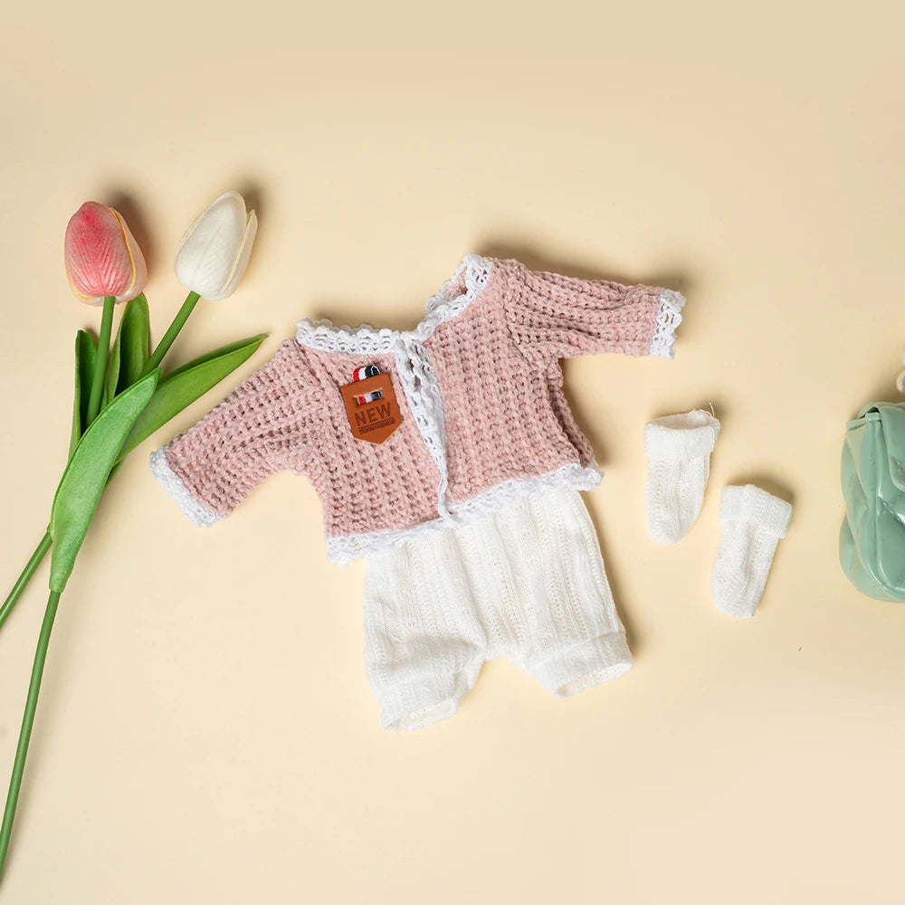 Adorable Jumpsuit Outfit for 12-Inch Reborn Dolls
