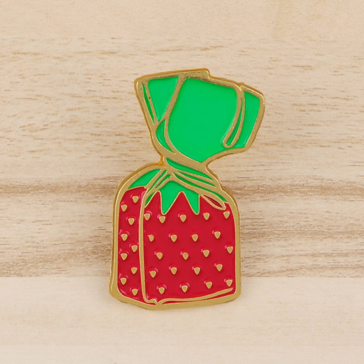 Strawberry Enamel Pin Brooch for Bags and Jackets