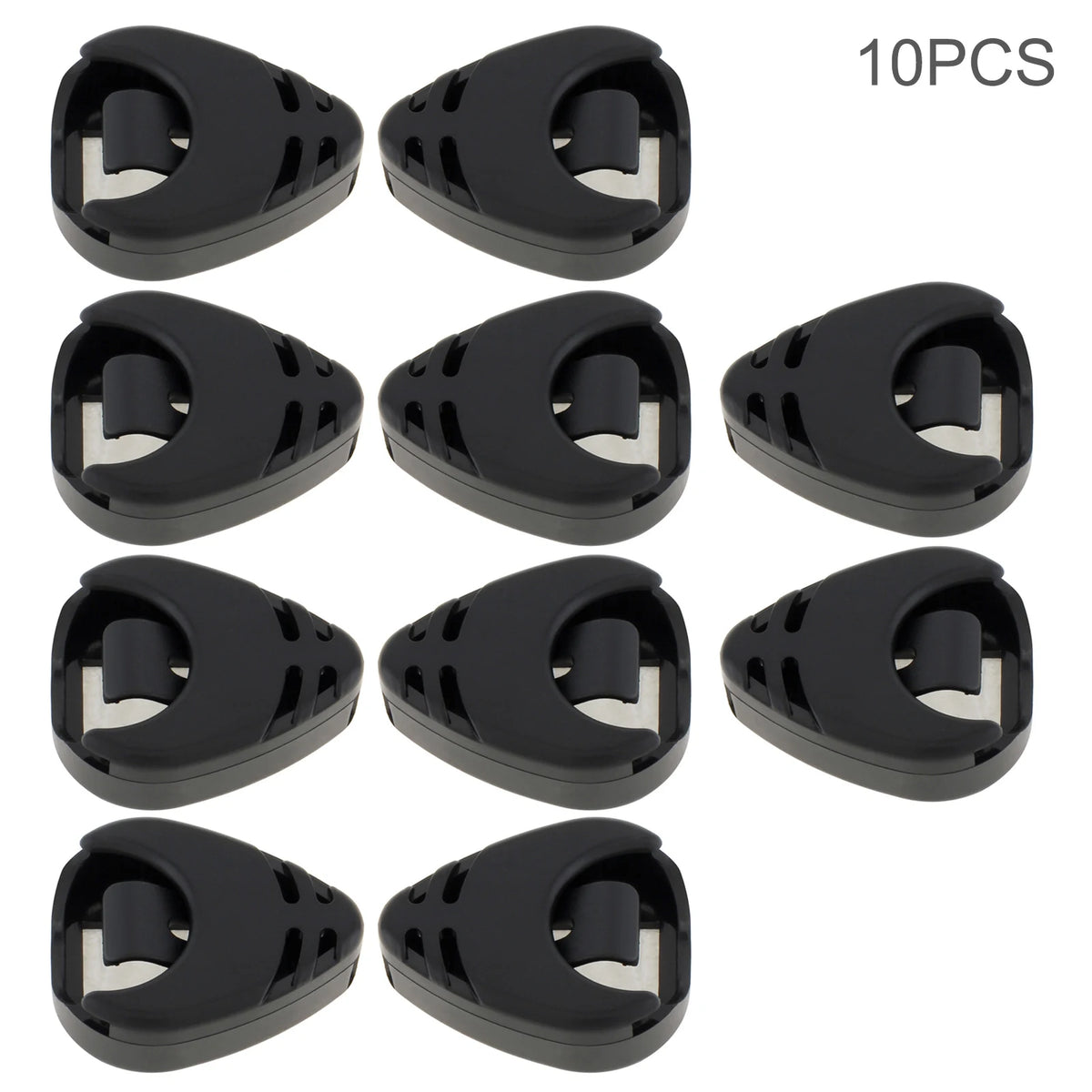 Adhesive Guitar Pick Holder with Celluloid Picks Set
