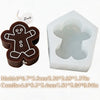 3D Food Silicone Candle Mold Set