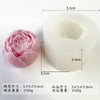3D Peony Silicone Mold for Candle & Cake Making