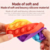 Rainbow Pop Fidget Toy – Large 20cm Squishy Sensory Stress Relief for Kids & Adults
