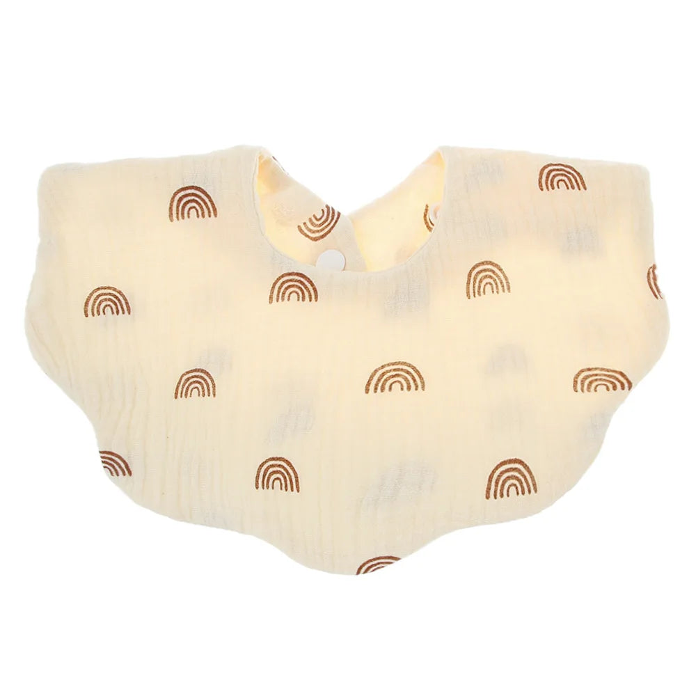 Organic Cotton Bandana Drool Bibs for Babies – 360° Absorbent, Unisex
