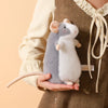 Kawaii Cartoon Mouse Plush Doll – Soft & Cuddly Long-Tail Stuffed Animal