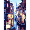 5D Diamond Painting Kit - Scenic Town Landscape Art