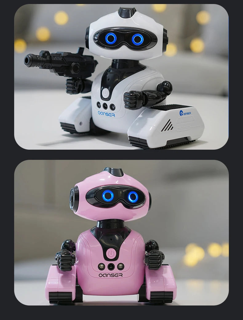 Interactive Gesture-Controlled Robot Toy with Music, Dance & Programming