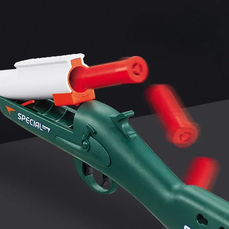 Shell-Ejecting Toy Pistol with Realistic Action