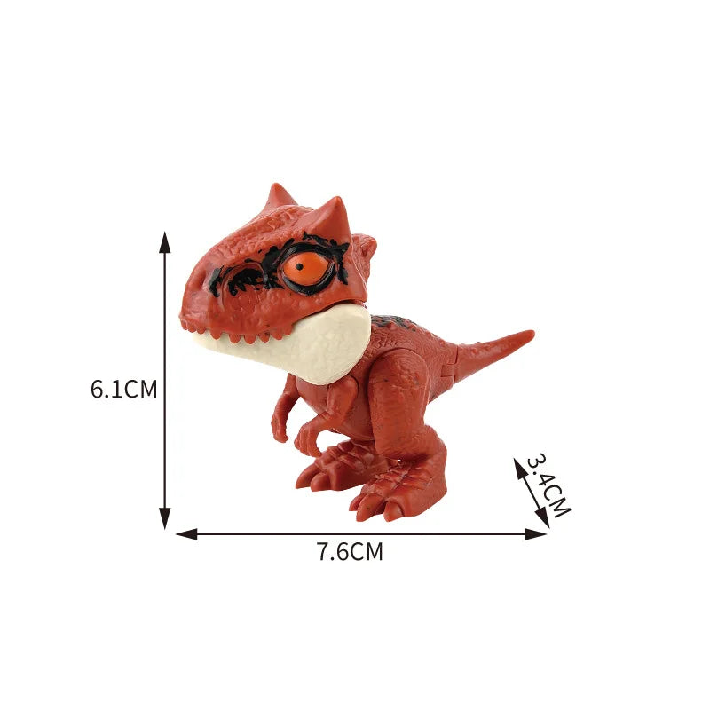 Finger Biting Dinosaur Toys – Interactive Jurassic Dino Playset for Kids