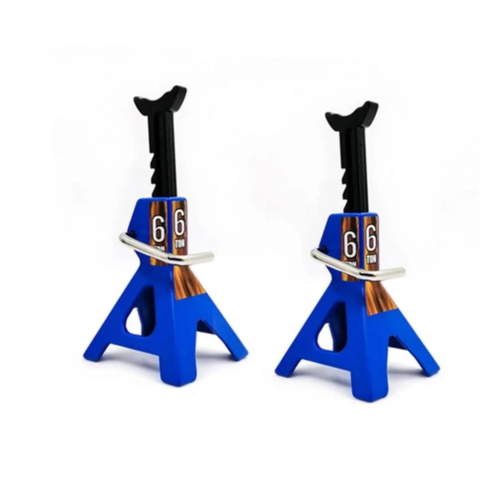 6-Ton Metal Jack Stands for 1/10 Scale RC Crawlers and Trucks