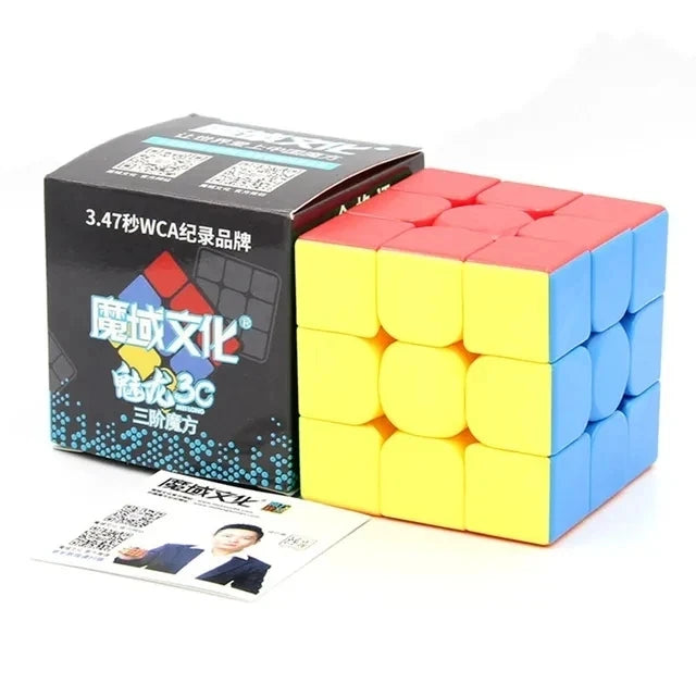 Alien-Shaped Speed Cube Puzzle - Professional Magic Cube Toy