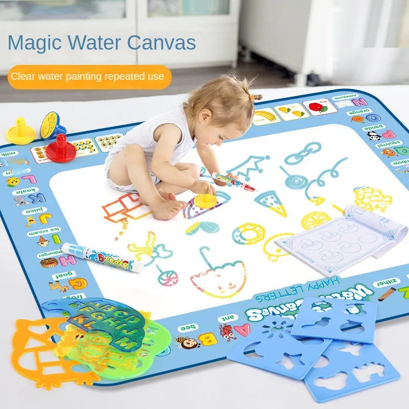 Magic Water Drawing Mat with Pens