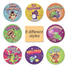 Spanish Motivational Reward Stickers for Kids – Cute Animal Encouragement Sticker Roll