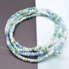 Mixed-Color Rondelle Glass Beads for Jewelry Making