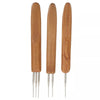 Dreadlock Crochet Hook Set with Bamboo Handles