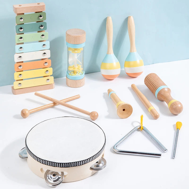 Wooden Montessori Music Set for Kids