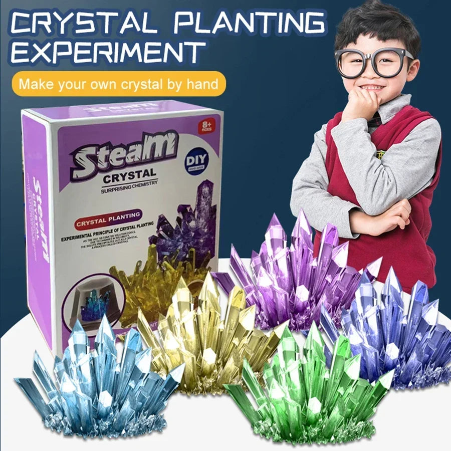Crystal Growing Science Kit for STEM Learning