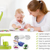 DIY Button Maker Machine Kit with Interchangeable Molds – 5 Sizes