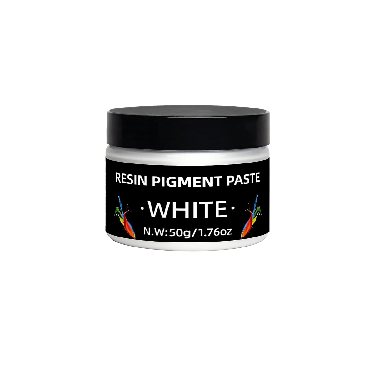 Concentrated Epoxy Resin Pigment Paste Set – Black & White
