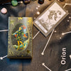Gold Foil Waterproof Tarot Card Deck with Guidebook
