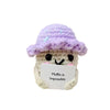 Handmade Crochet Emotional Support Animal Decor