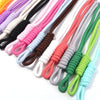 Colorful Braided Nylon Lanyard Keychains for DIY Projects