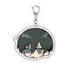 Acrylic keychain set featuring characters Isagi, Bachira, and Kunigami from Blue Lock