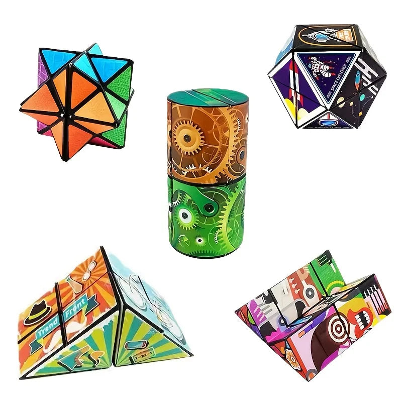3D Cube Puzzle for Kids – Brain-Boosting Geometric Toy