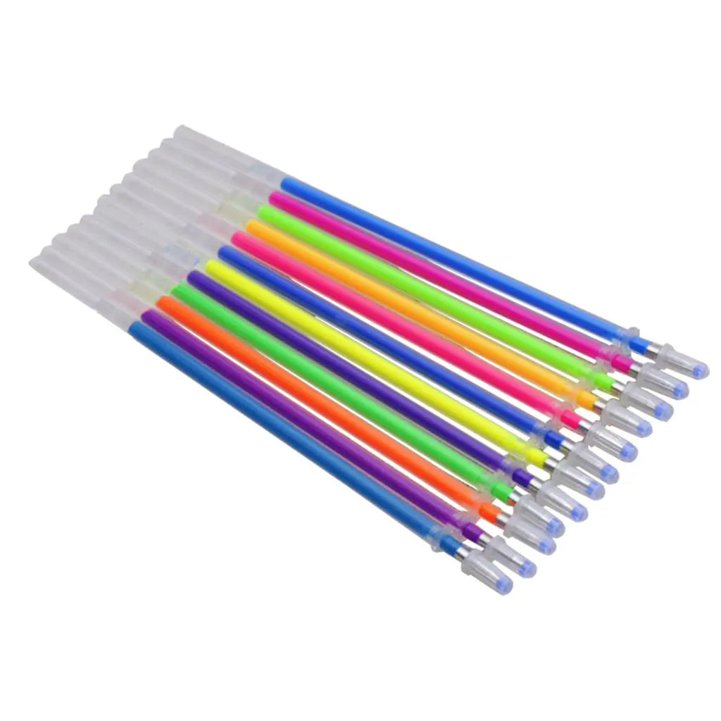 Gel Pen Refills Set – Glitter, Metallic & Neon Ink
