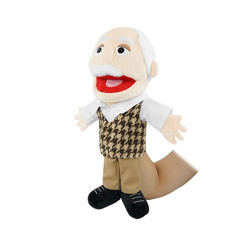 Soft Plush Full-Body Hand Puppet for Interactive Play