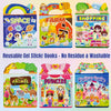 Reusable Sticker Book for Kids – Mess-Free Pretend Play & Learning Themes