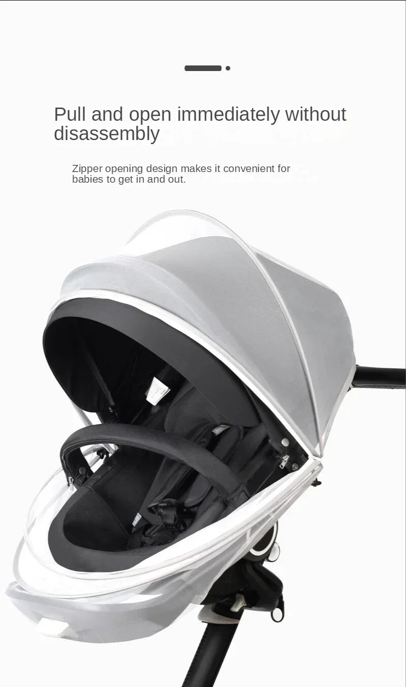 Universal Mosquito Net Cover for Baby Stroller and Crib