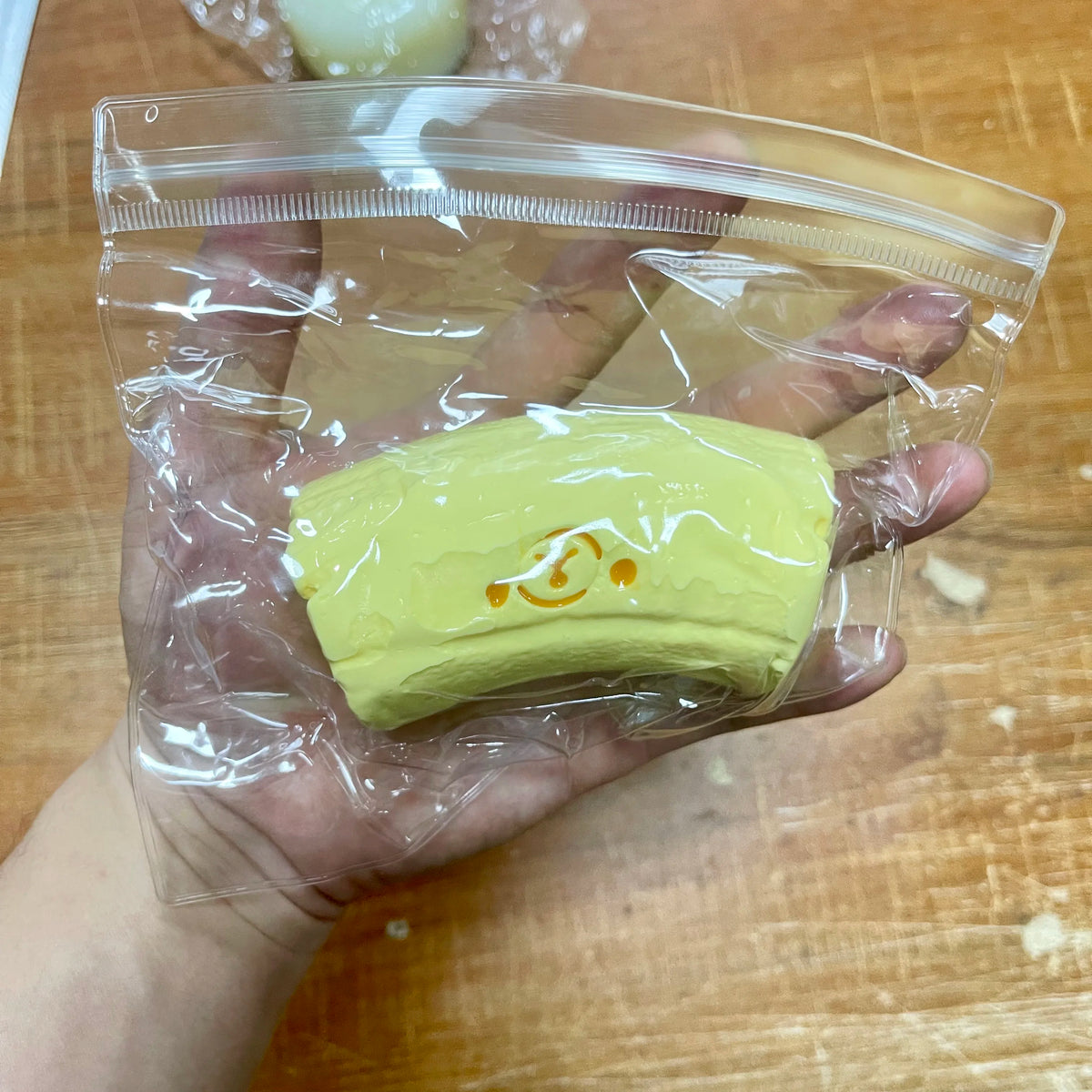 Melon Bear Squishy Stress Relief Toy – Soft Butter Texture