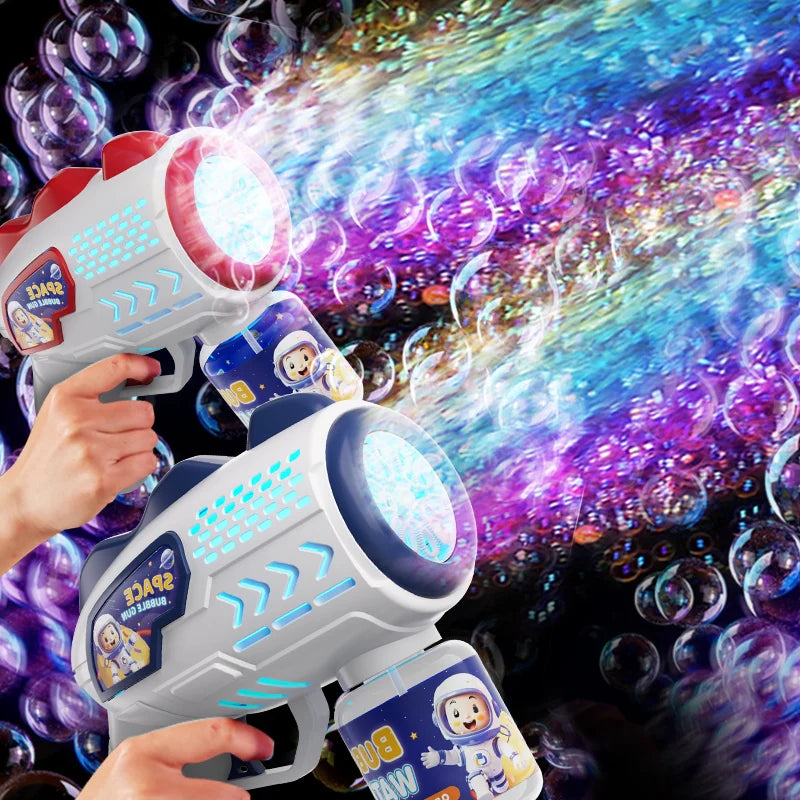 Astronaut Bubble Blaster - Automatic Bubble Machine Gun for Kids
