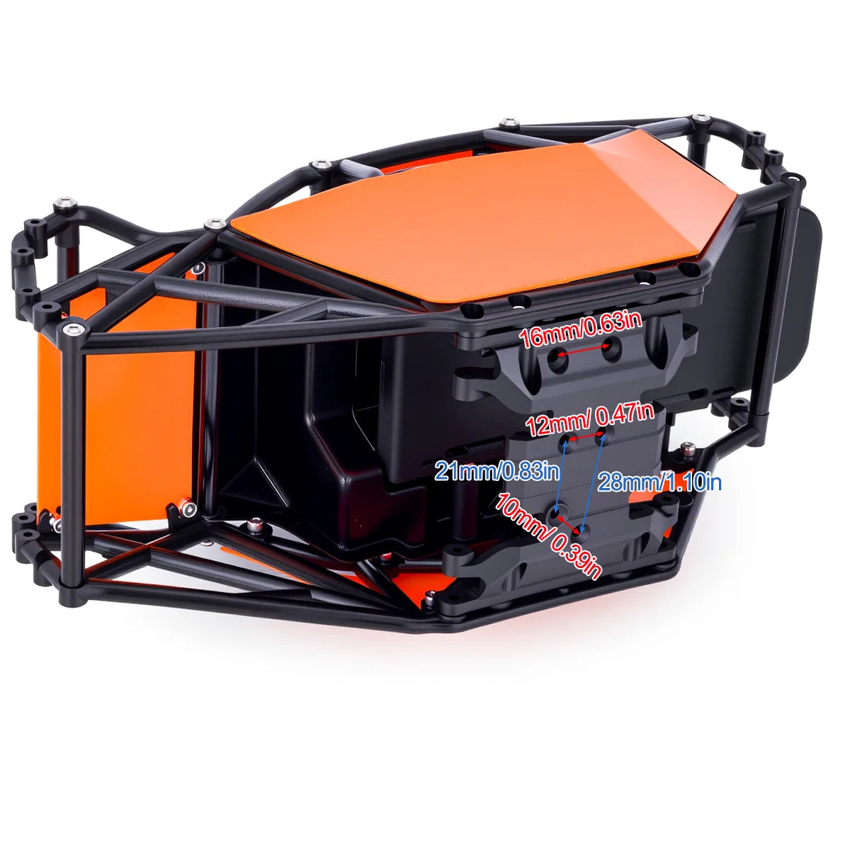 Nylon Roll Cage Body for 1/10 RC Crawler - Axial SCX10 Upgrade