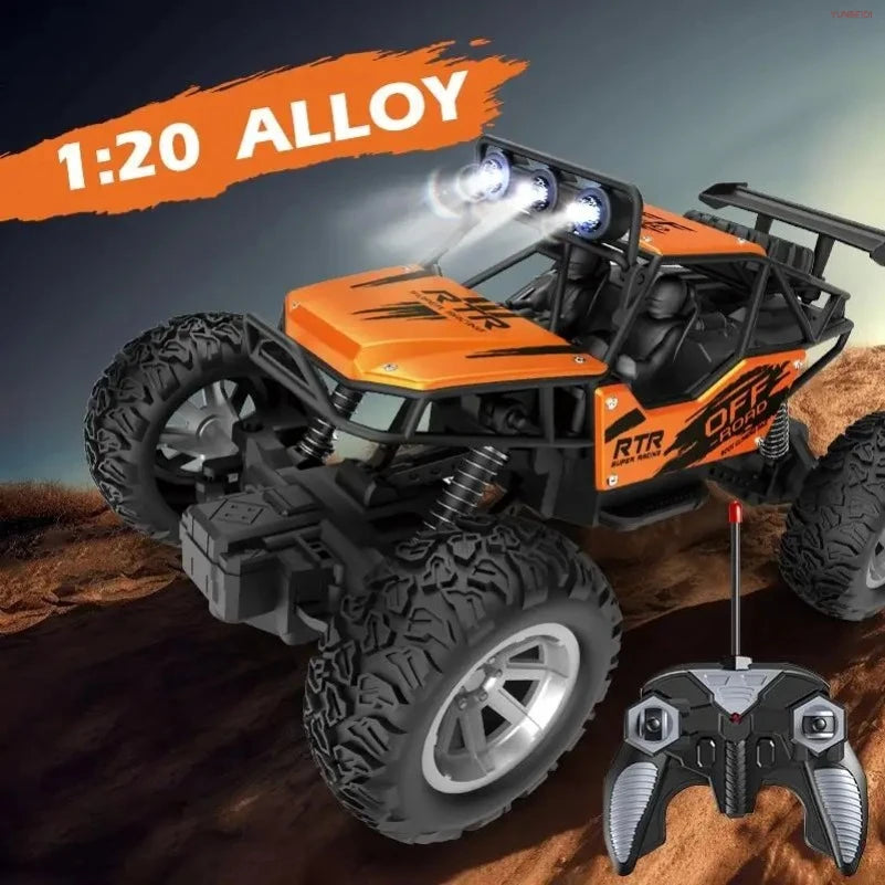 1:20 Scale All-Terrain RC Climbing Car with LED Lights