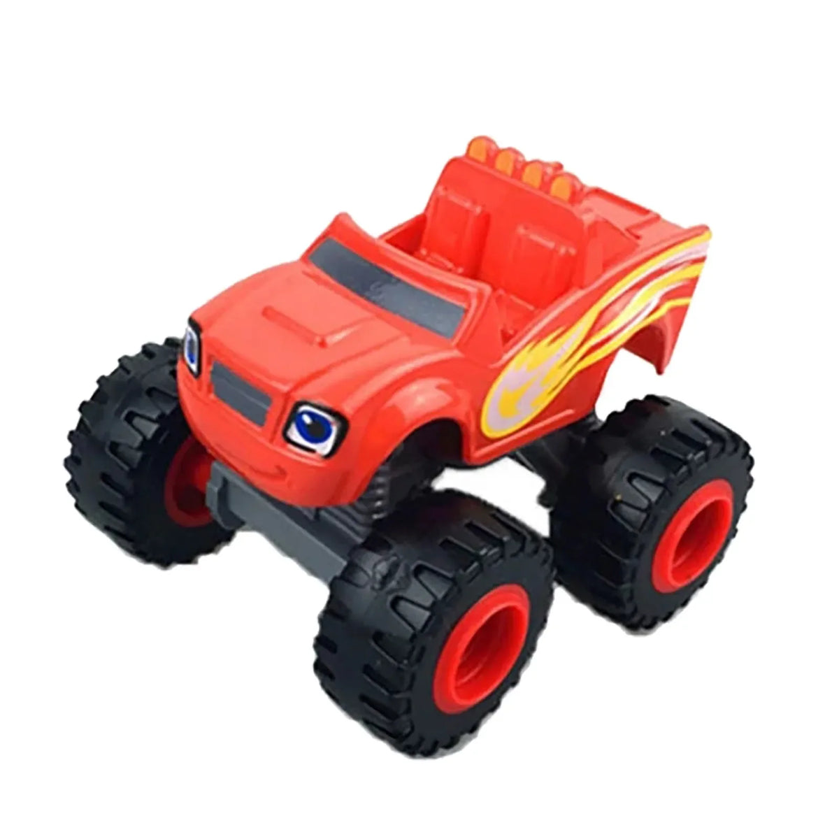 Flame Racing Monster Truck Toy Car – Friction-Powered Die-Cast Vehicle