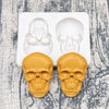 Skull Silicone Cake Mold for Halloween Baking and Sugarcraft