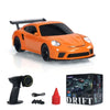 Orange Mini RC Drift Car with 4WD and 2.4G remote control and accessories