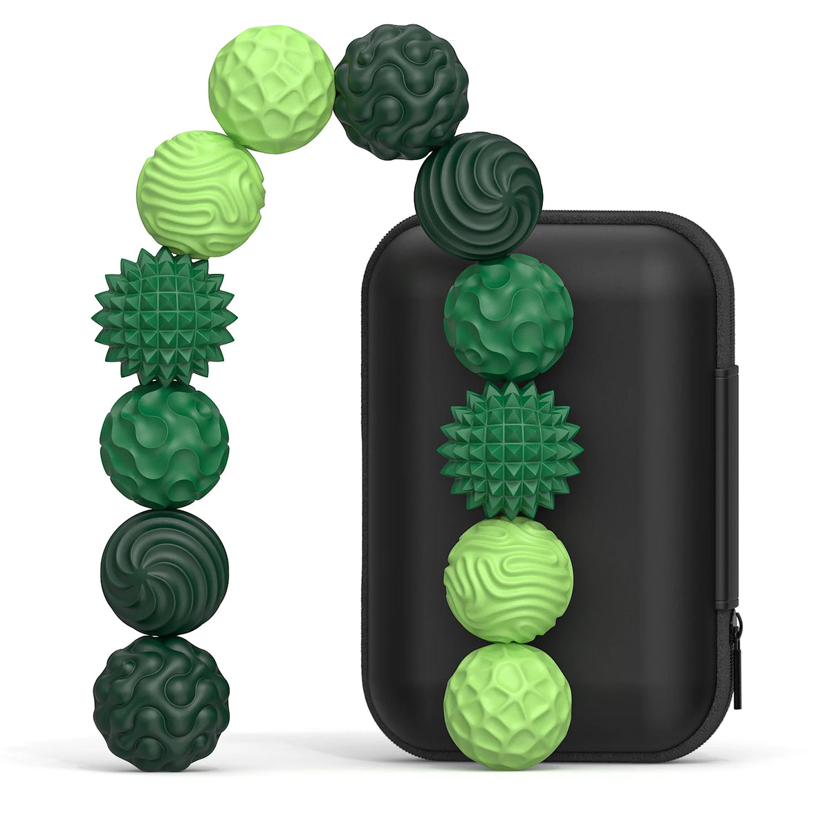 Magnetic Sensory Fidget Balls with Silicone Shell