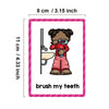 Montessori English Word Learning Cards for Kids