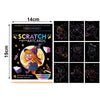 Rainbow Scratch Art Paper Set for Kids – DIY Graffiti & Drawing Activity Book