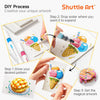 3D Puffy Foam Texture Painting Paper for Kids