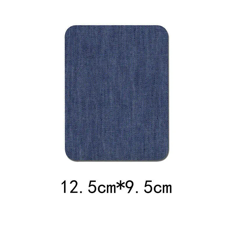 Iron-On Denim Patches for Jeans Repair & DIY Crafts