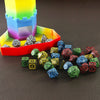 Textured Polyhedral Dice Set for RPG and Tabletop Games