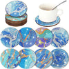 DIY Diamond Art Coaster Set for Christmas & More
