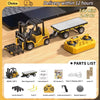 1:64 Scale Remote Control Engineering Vehicle with Lights and Sounds