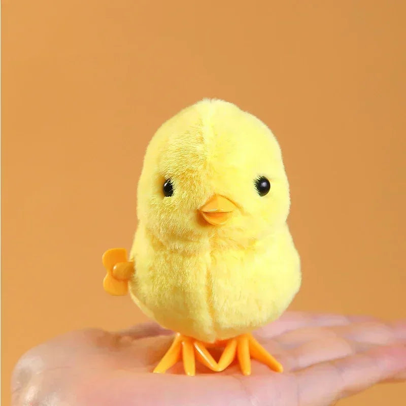 Wind-Up Walking Chick Plush Toy