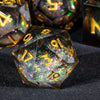 Liquid Core Dice Set for Dungeons & Dragons | Sharp Edge Resin RPG Dice
