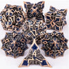 Metal Polyhedral Dice Set for Tabletop RPGs