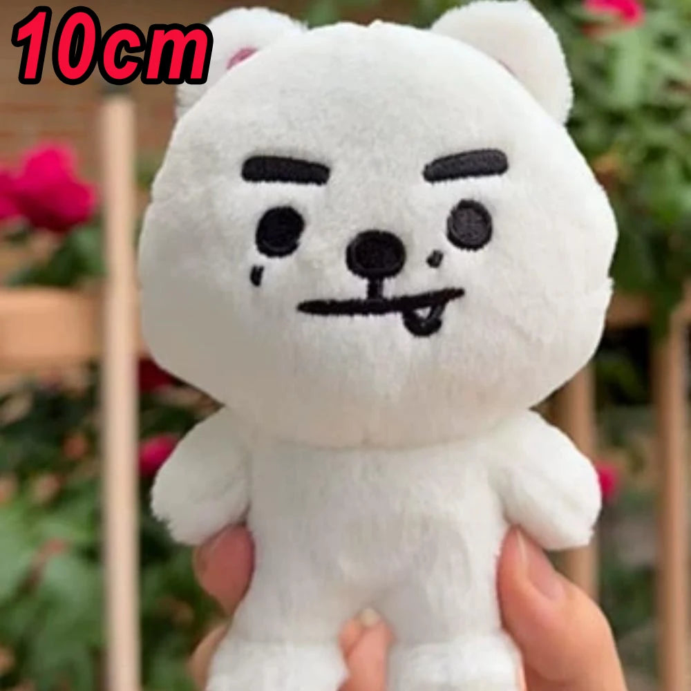 Kawaii Animal Plush Pendant Keychains (Set of 6)